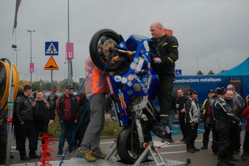 Łódź. Sezon motocyklowy w Łodzi zakończony! Pasjonaci spotkali się pod Portem Łódź