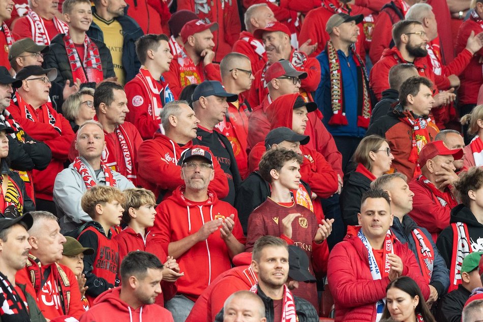 Łódź. Kibice na meczu Widzewa Łódź z Arką Gdynia. Byłeś/aś? Znajdź się w galerii!