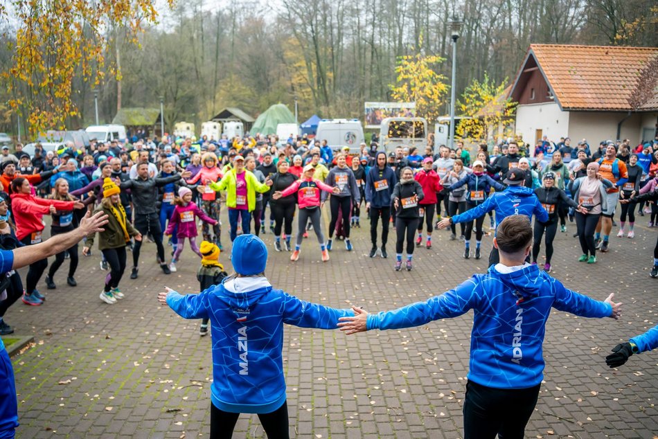 Cookie Run w Lesie Łagiewnickim w Łodzi