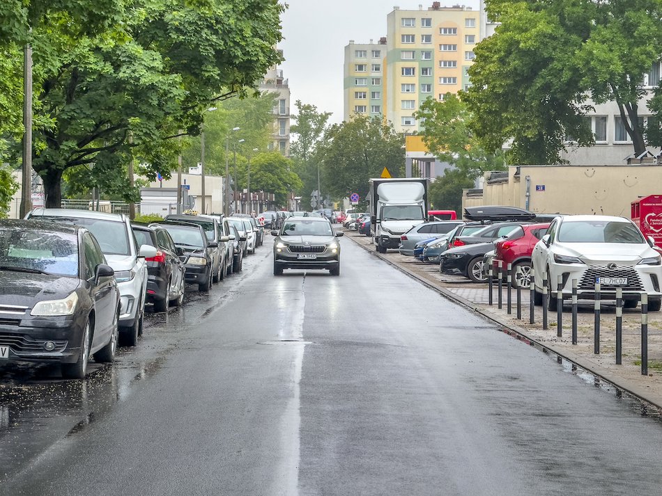 Łódź. Remont ul. Rydla w Łodzi
