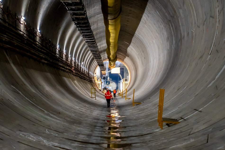 Tunel średnicowy pod Łodzią. Tarcza Katarzyna gotowa do drążenia