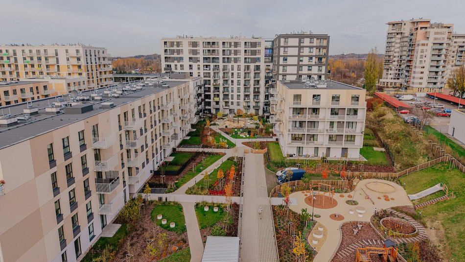 Łódź. Mieszkania zamiast Tesco. Zobacz, jak powstaje osiedle Zenit na Widzewie