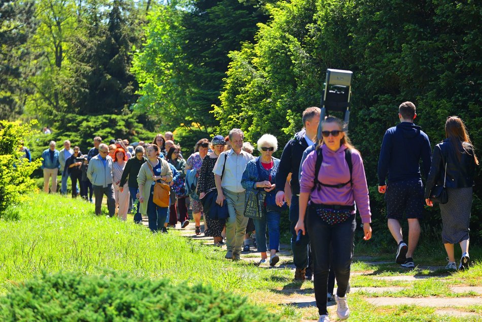 Ogród Botaniczny w Łodzi. Kwitnące rośliny