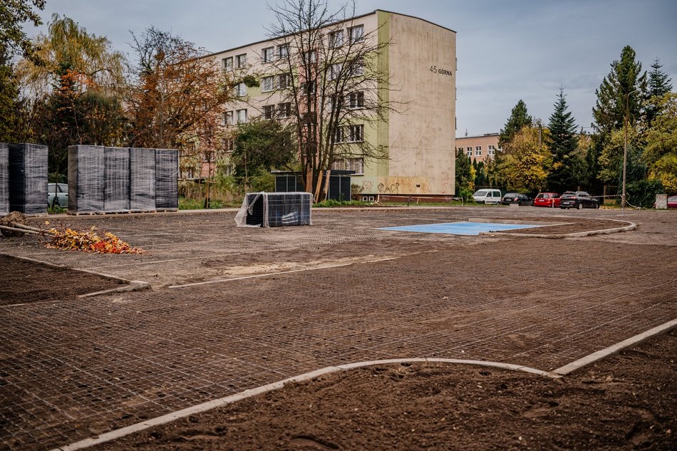 Kolejny zielony parking powstaje w Łodzi