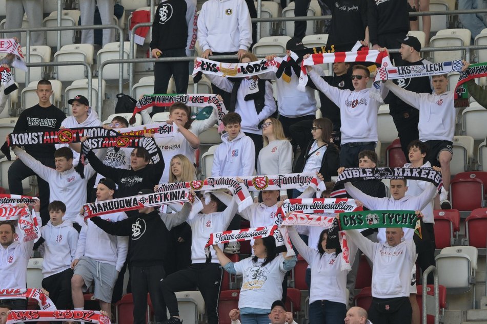 Kibice na meczu ŁKS Łódź ze Stalą Rzeszów. Byłeś? Odszukaj się w galerii