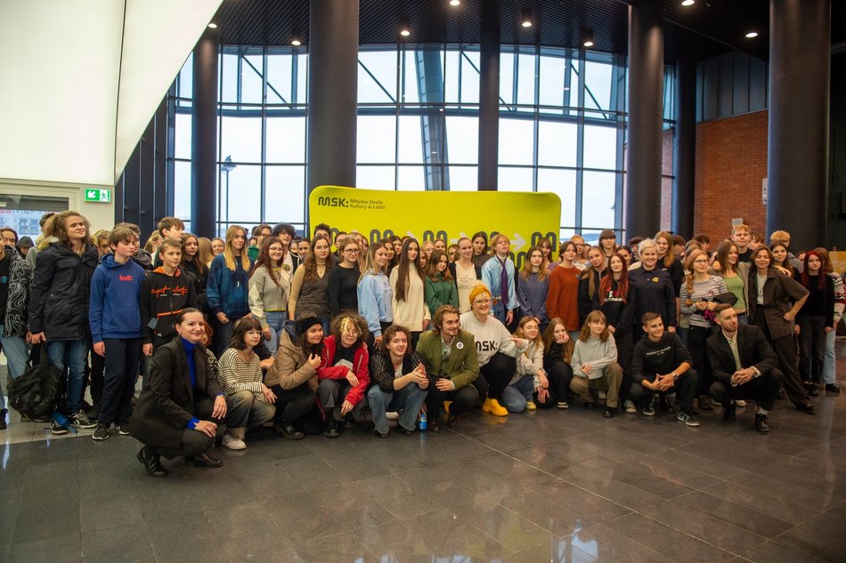 EC1 Łódź - belgijkę tańczą licealiści z II LO, III LO i XI LO