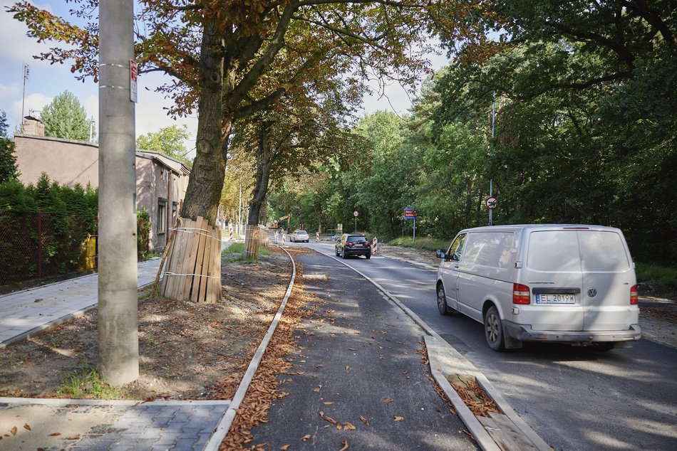 Krakowska w trakcie remontu