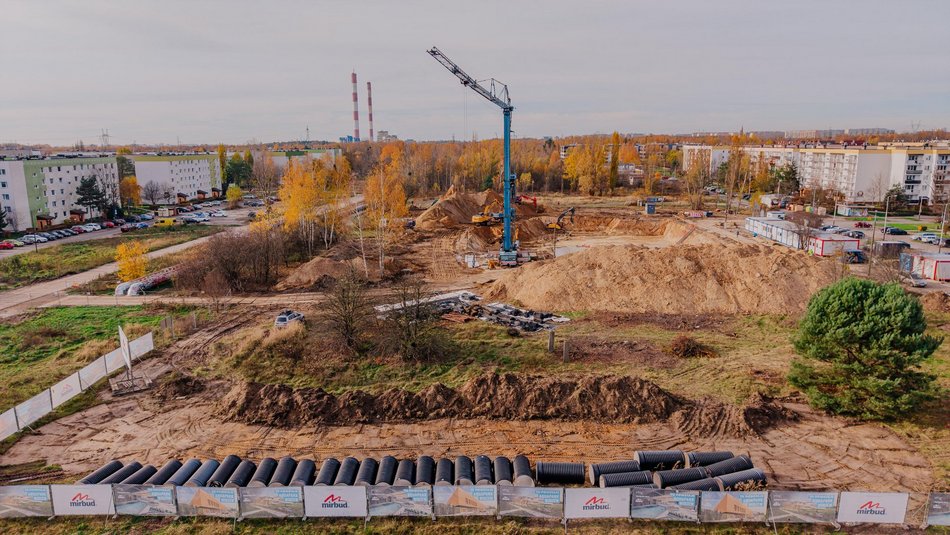 Łódź. Aquapark Widzew w Łodzi w budowie. Prace zgodnie z harmonogramem!