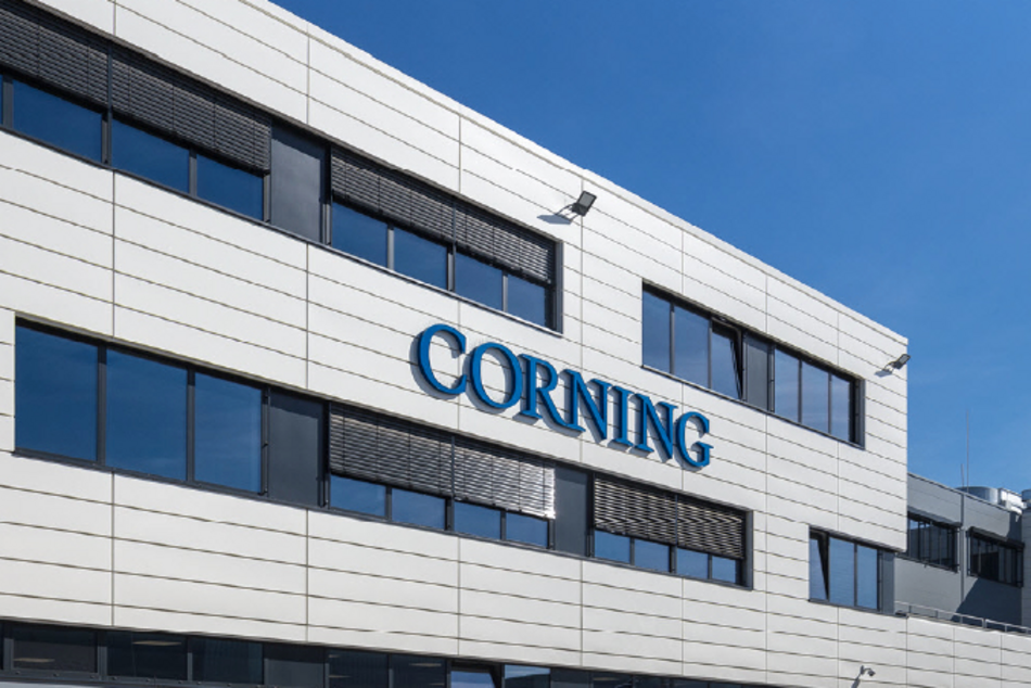 Łódź. Corning