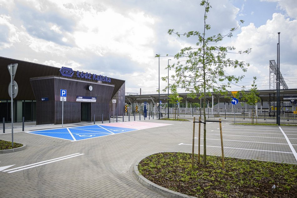 Nowy parking przy dworcu Łódź Kaliska. PKP już udostępniły miejsca