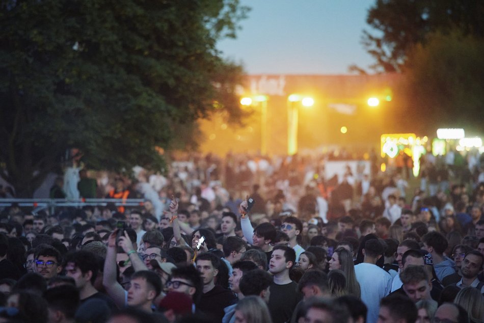 Łódź. Sentino na Juwenaliach 2026 w Łodzi. Król Malagi rozbujał tłum pod sceną!