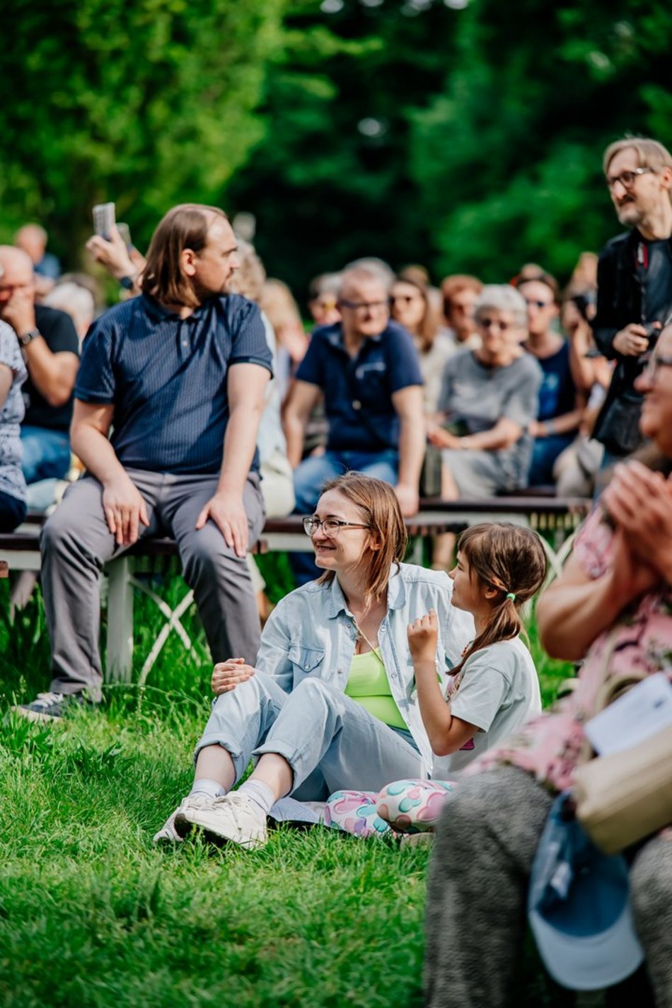 Łódź. Wyjątkowy koncert w parku Julianowskim. Uczczono 80-lecie Akademii Muzycznej w Łodzi