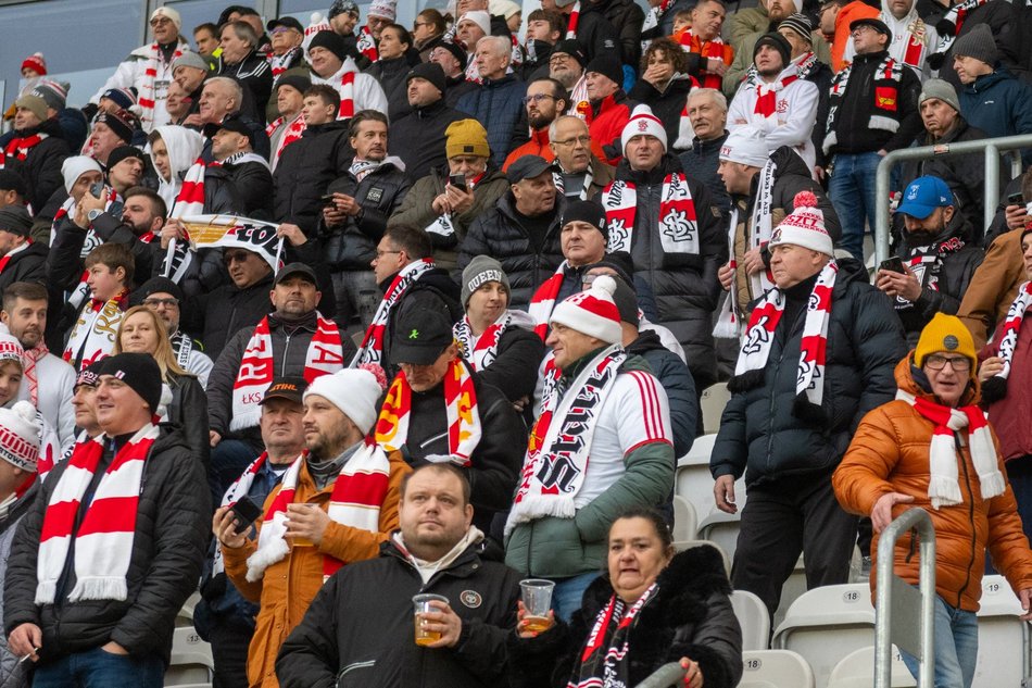 Łódź. Kibice na meczu ŁKS Łódź - Wisła Kraków. Byłeś/aś? Znajdź się w galerii
