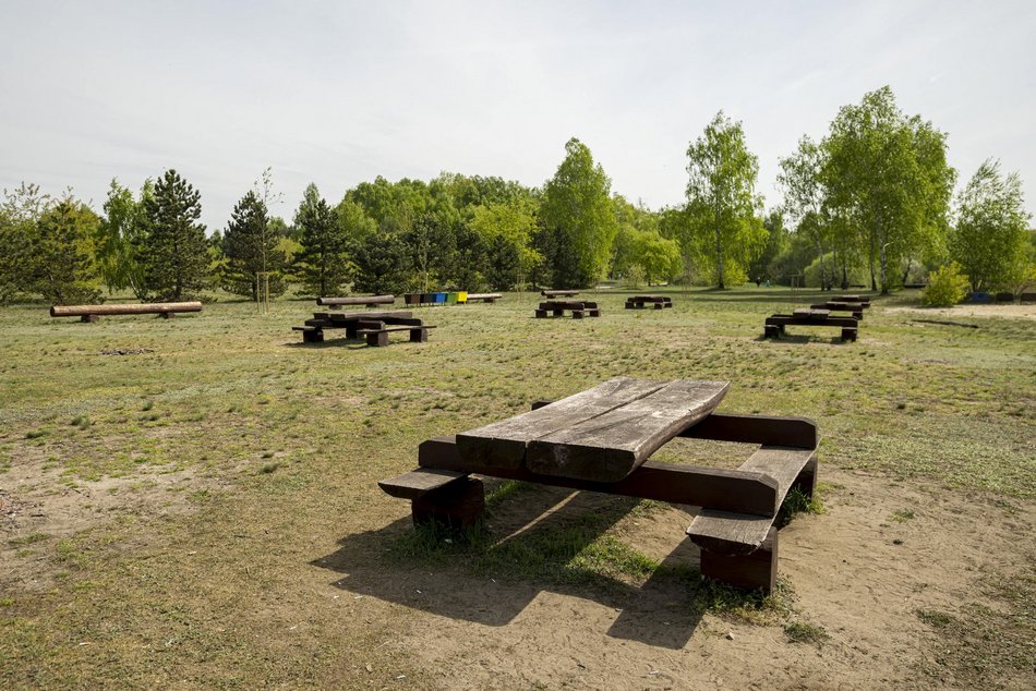 Łódź. Lublinek w Łodzi zmienia się nie do poznania. Właśnie powstało tam miejsce piknikowe