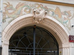 Łódź. Kamienica przy Piotrkowskiej 143
