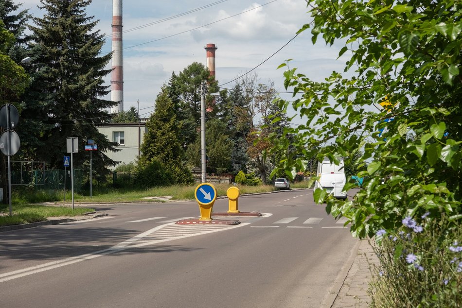 Łódź. Ulica Pojezierska w Łodzi przed remontem