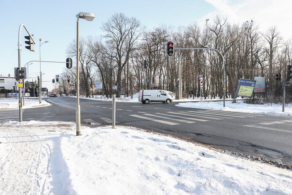Remont Kolumny w Łodzi. Zima odpuszcza, więc drogowcy mogą przystąpić do prac