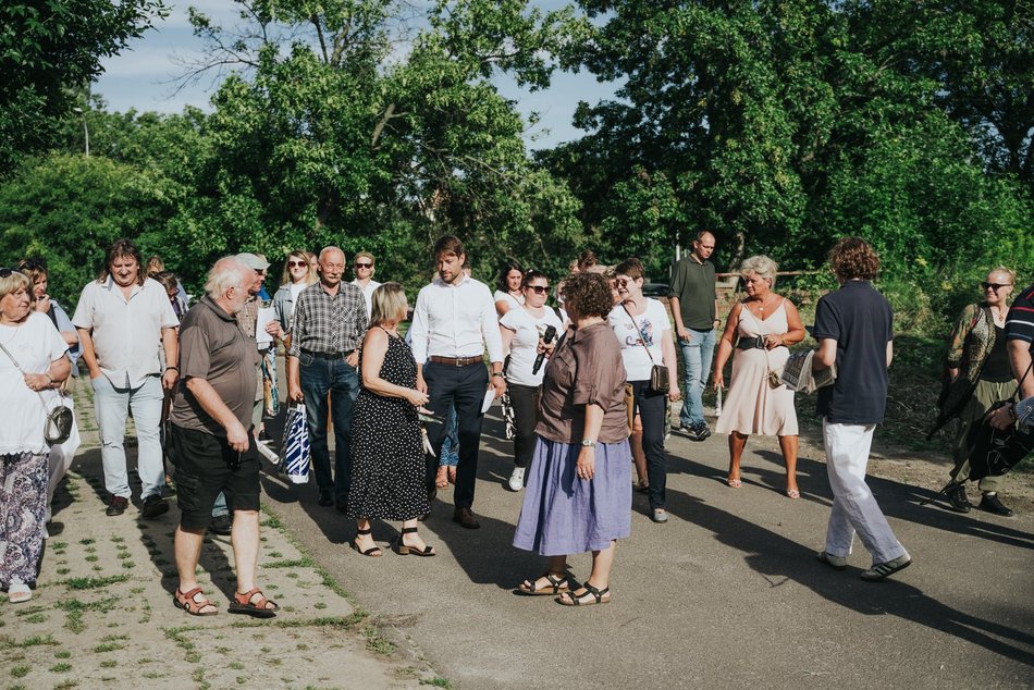 Spacer nad rzeką Jasień w Łodzi. Tak łodzianie rozmawiali o inwestycjach
