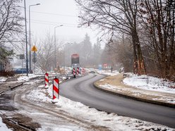 Łódź. Remont Szparagowej i Wersalskiej. Jest już część nowej jezdni