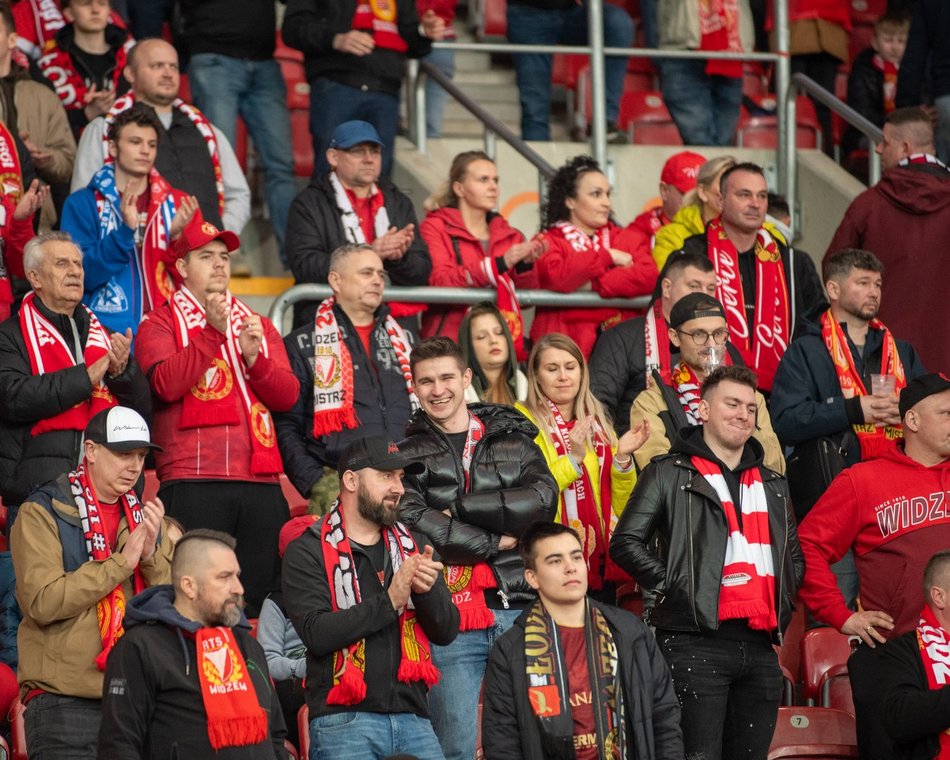 Łódź. Widzew Łódź - Jagiellonia Białystok. Byłeś/aś na meczu? Znajdź się w galerii zdjęć