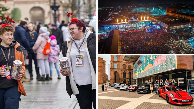 Wszystko o WOŚP 2026 w Łodzi. Motoszarża, specjalne linie MPK Łódź, światełko do nieba i więcej!