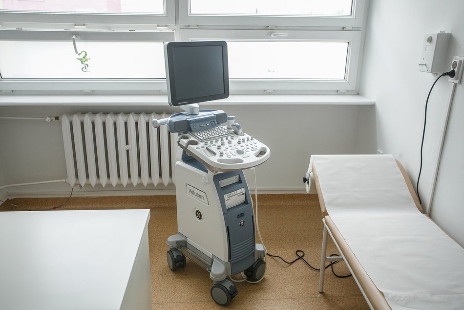 sprzęt do badania w przychodni zdrowia