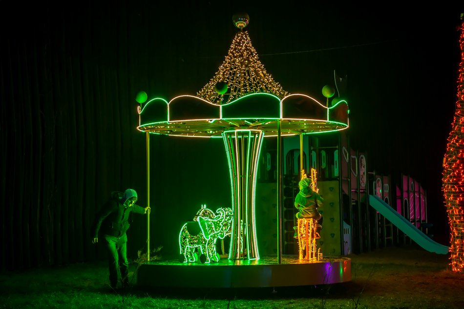 Park Miliona Świateł w Orientarium Zoo Łódź