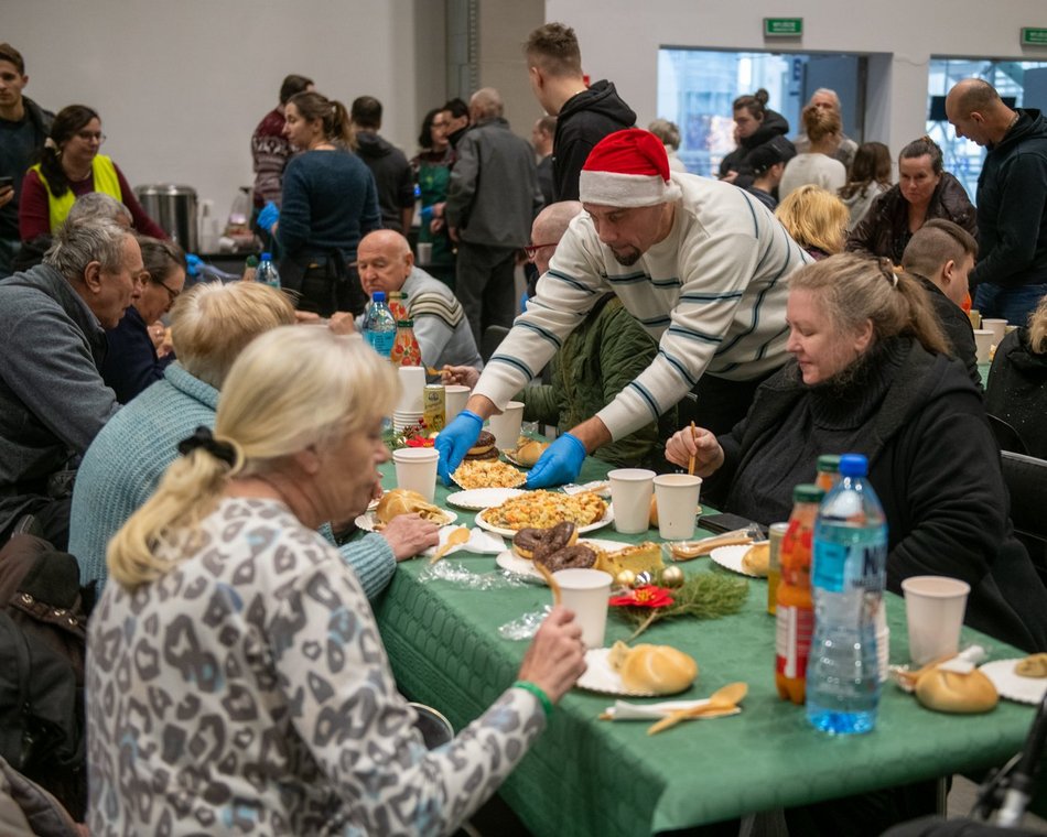 Miejska Wigilia dla osób samotnych w Łodzi 2024