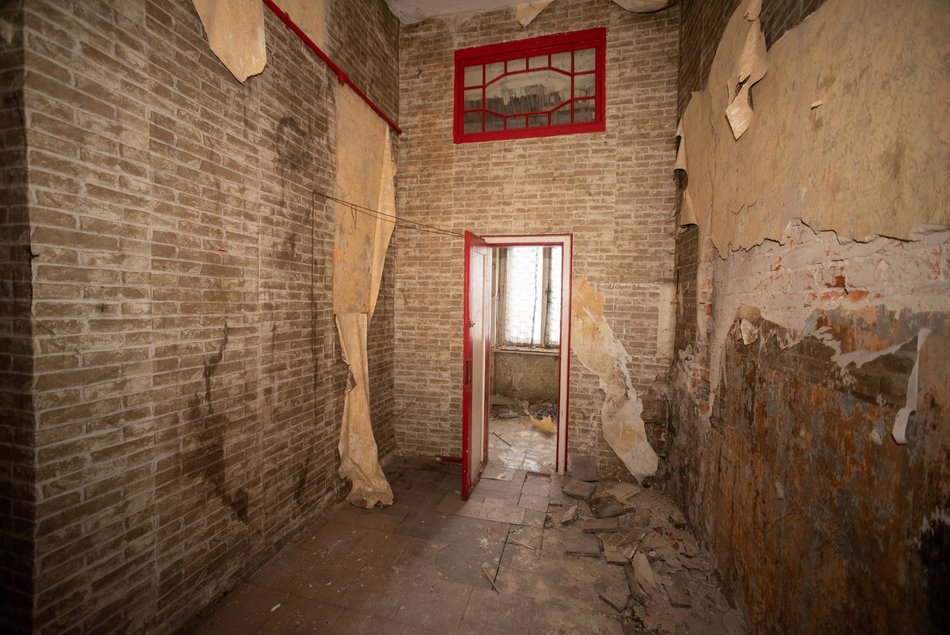 Kamienica przy ul. Zachodniej 76 przed remontem