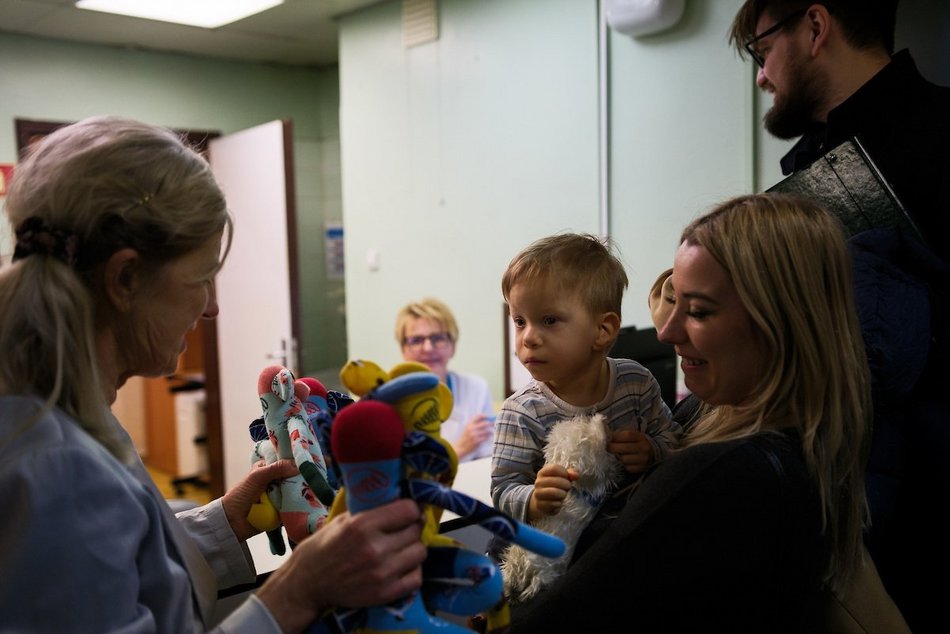 Łódź. Wyjątkowe prezenty dla pacjentów Matki Polki