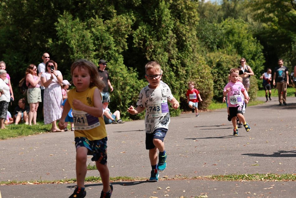 Łódź. Botaniczna Piątka w Ogrodzie Botanicznym w Łodzi. Biegowe emocje i pozytywna energia