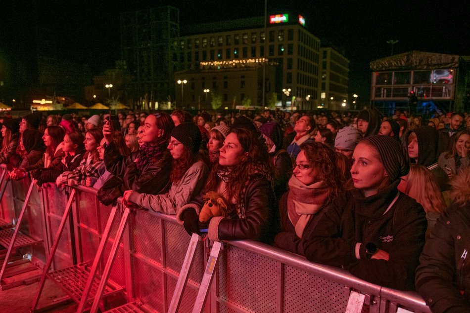 Publiczność podczas koncertu