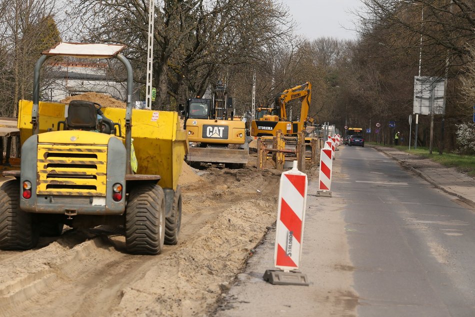 Krakowska w remoncie. Sprawdzamy, jak postępują prace.