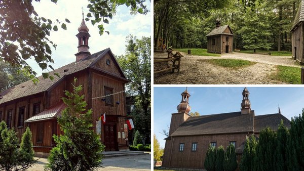 Łódź. Drewniane kościoły w Łodzi