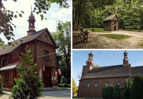 Łódź. Drewniane kościoły w Łodzi