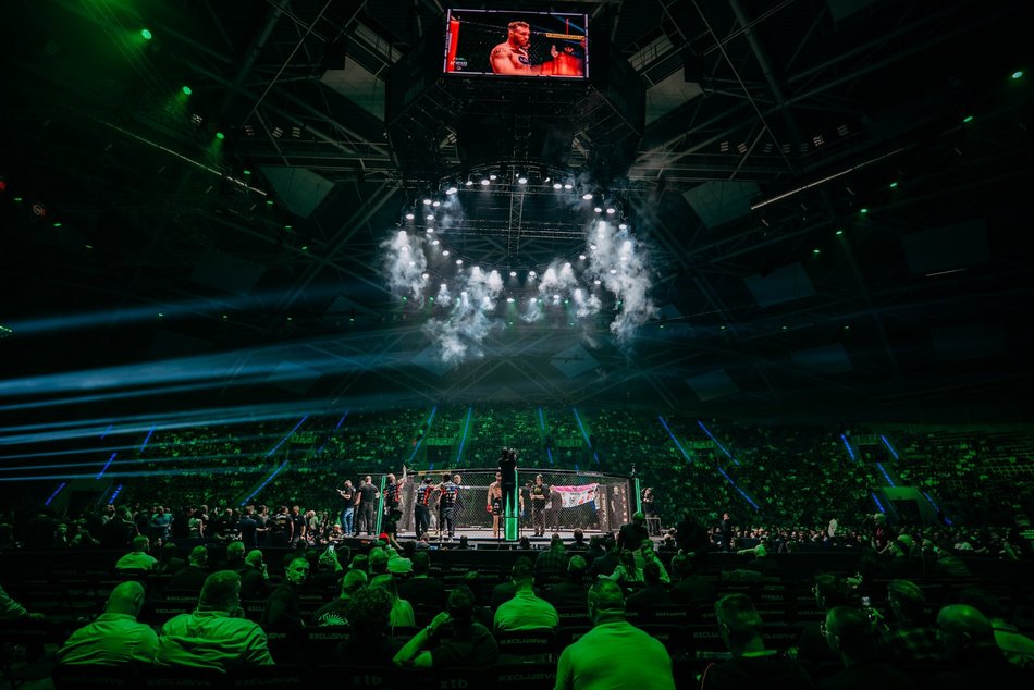 KSW w Atlas Arenie. Dwie emocjonujące walki mistrzowskie z zawodnikami z Łodzi