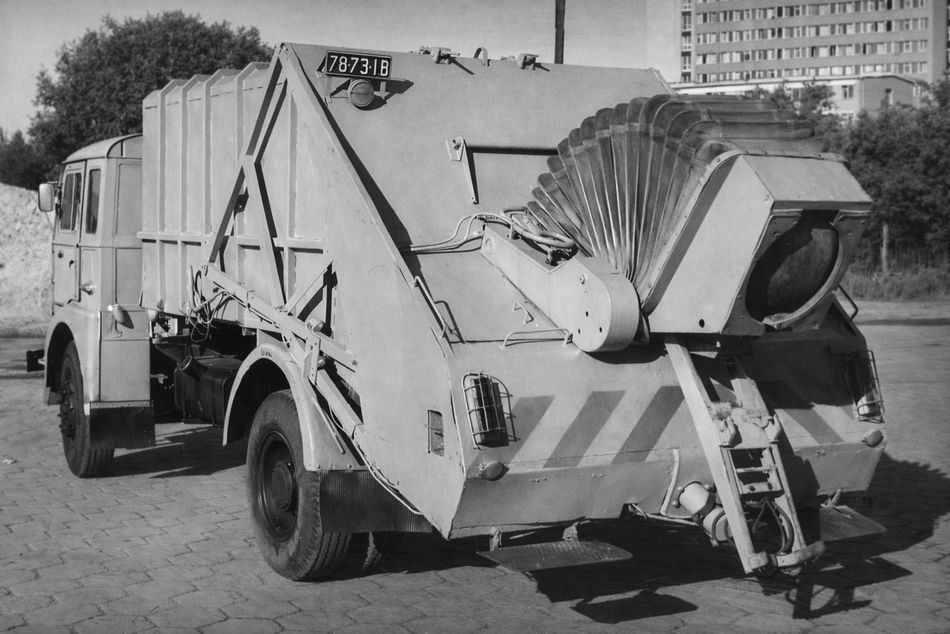 Łódź. Dawny pojazd MPO Łódź