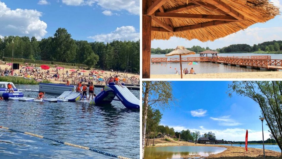 Łódź. Plaże w okolicach Łodzi. Błogie lenistwo, sporty wodne i dobre jedzenie
