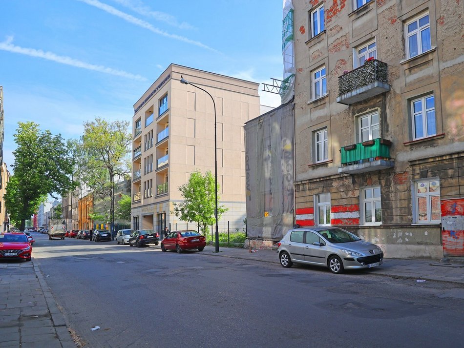 Łódź. Ulica Wysoka