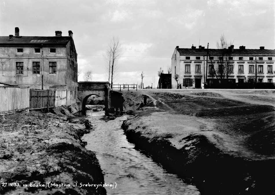 Міст на річці Łódce на ul. Srebrzyńskiej, фото архів ZWiK