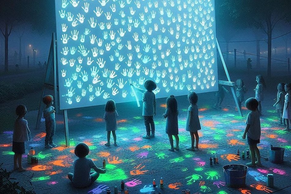 Strefa dla dzieci na Light Move Festival 2025 Łódź