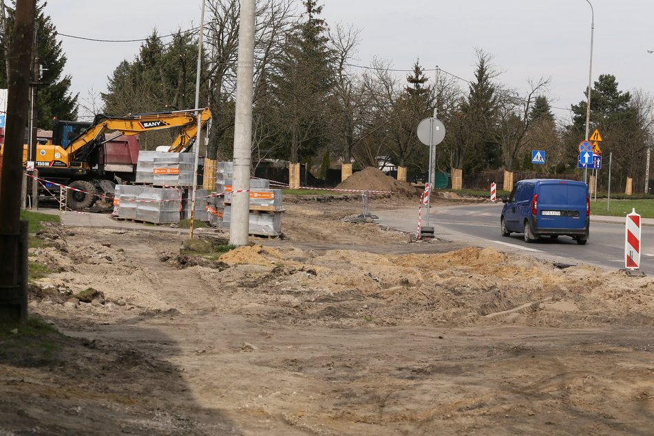 Krakowska w remoncie. Sprawdzamy, jak postępują prace.