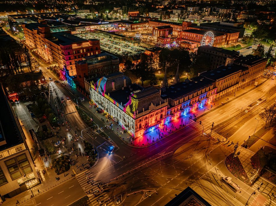 Light Move Festival 2024 z lotu ptaka