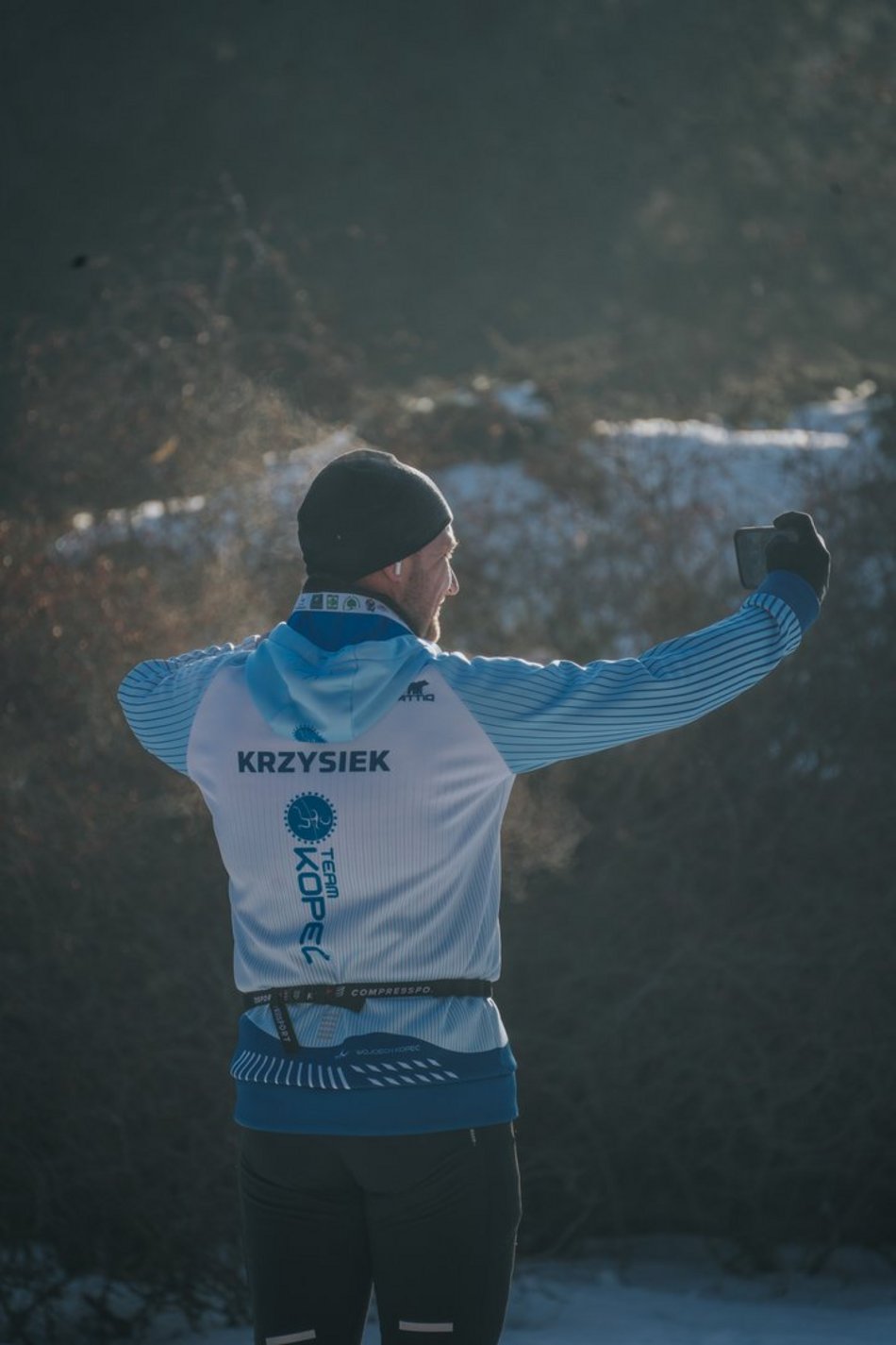 Botaniczna Piątka w Ogrodzie Botanicznym w Łodzi. Galeria z mroźnego biegu