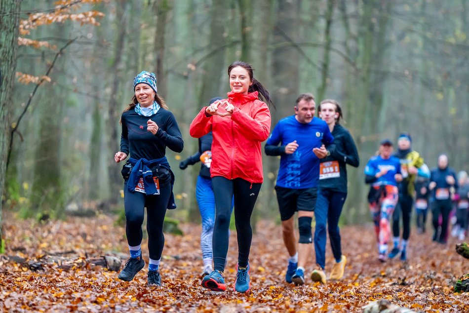 Cookie Run w Lesie Łagiewnickim w Łodzi