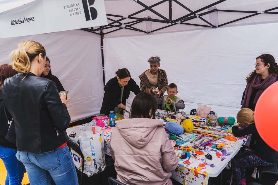 Piknik przy Włókienniczej