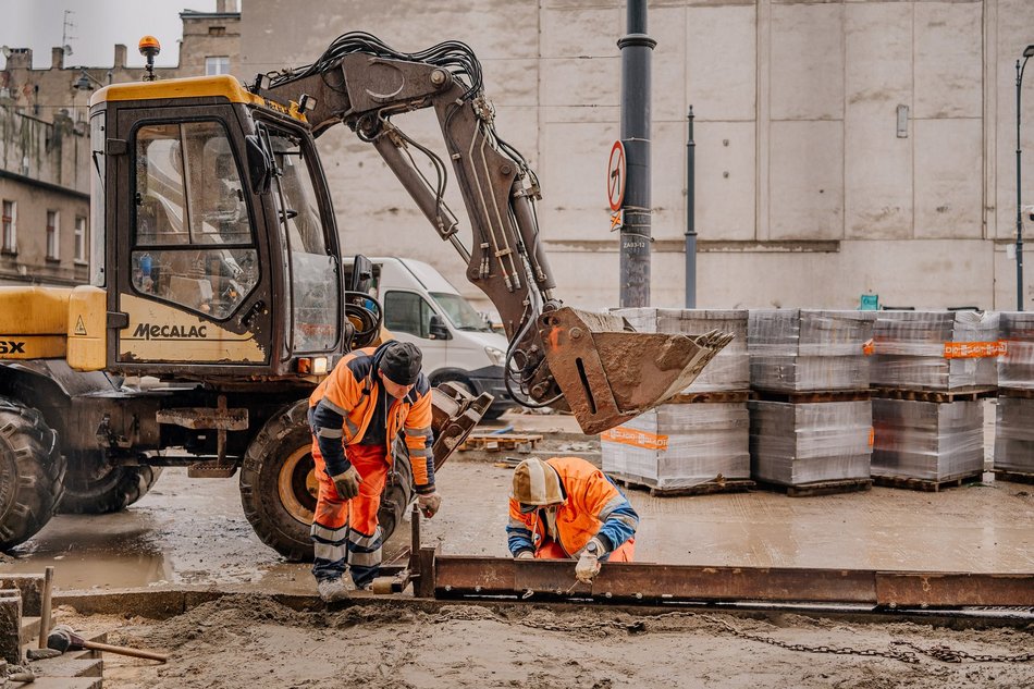 Remont skrzyżowania Legionów i Zachodniej
