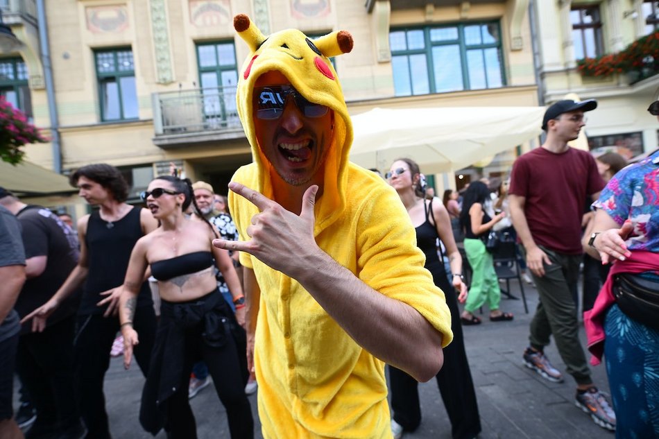 Łódź. Parada Wolności 2025 w Łodzi. Największy klub muzyczny pod gołym niebem