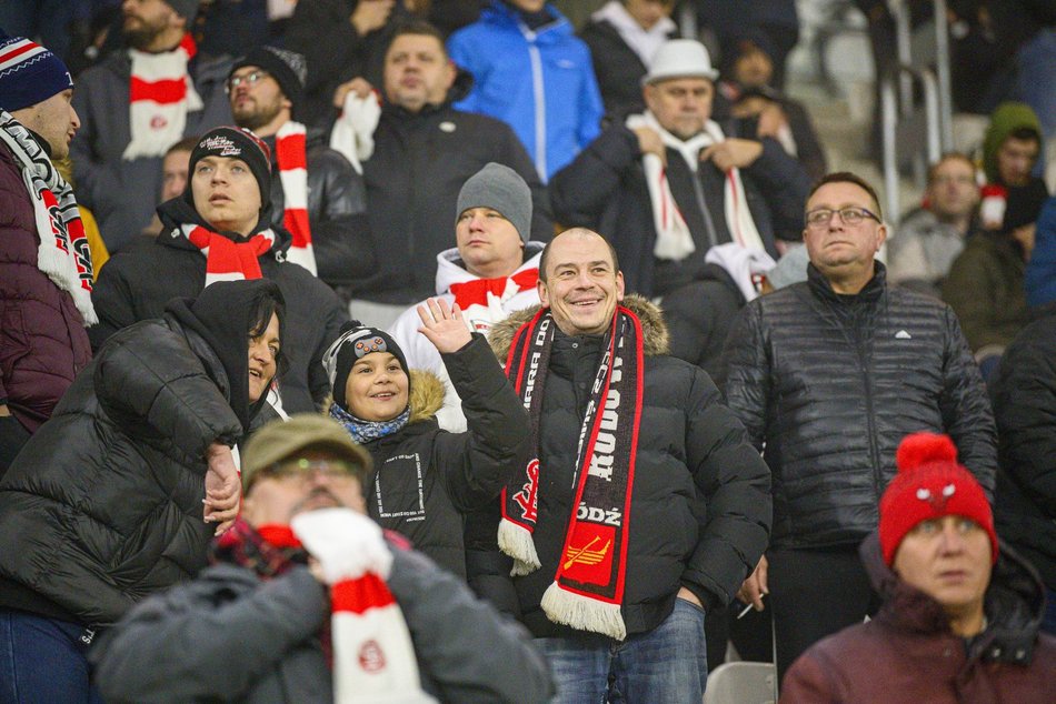 Kibice na meczu ŁKS Łódź z Polonią Warszawa. Byłeś? Odszukaj się na trybunach!