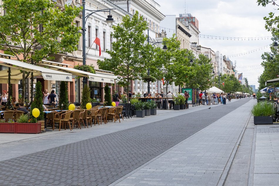 Łódź. Pierwszy sierpniowy weekend na Piotrkowskiej. Tłumy łodzian i turystów!